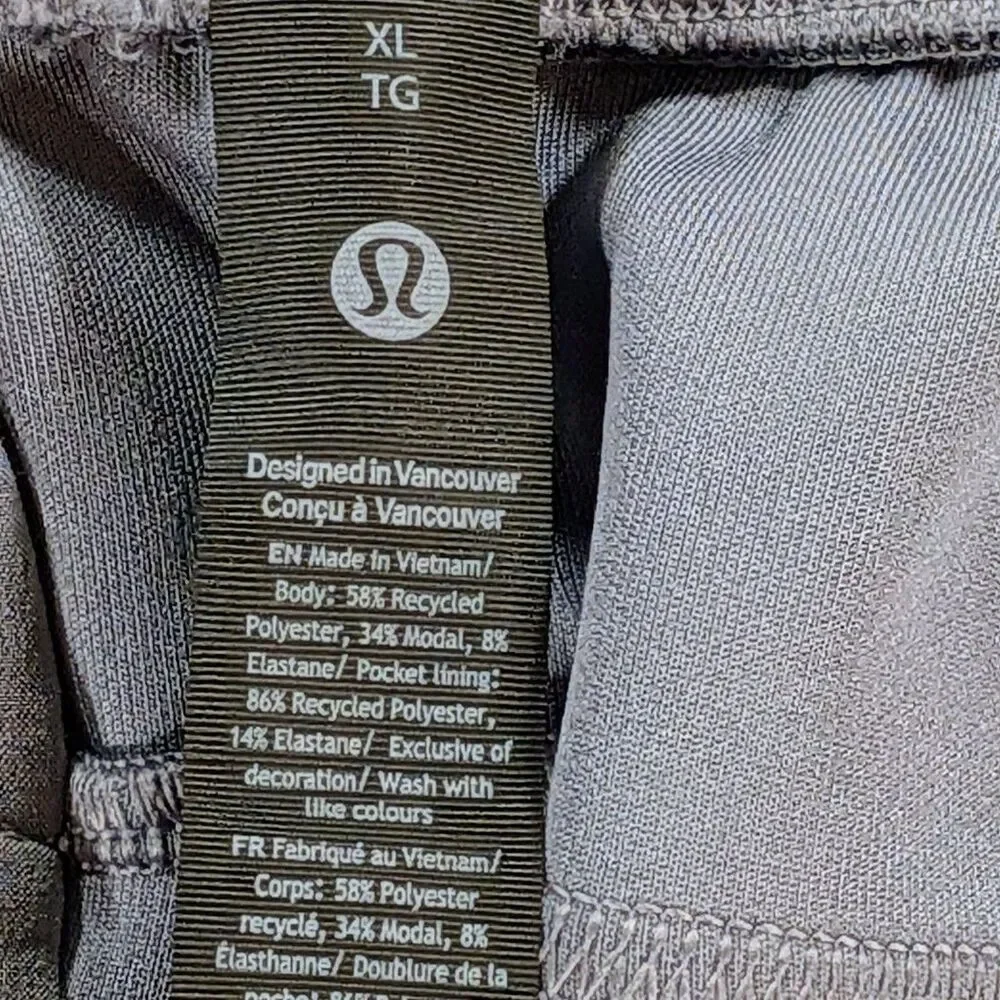 Lululemon Warpstreme mens  Wide-Leg jogger XL Steel Blue athleisure